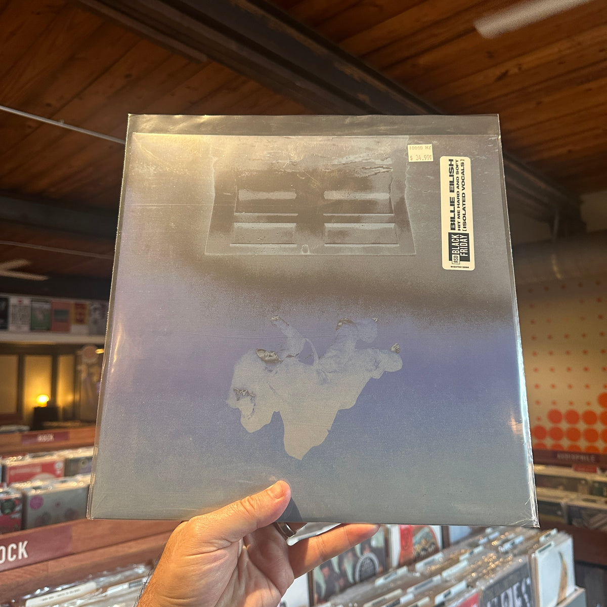 BILLIE EILISH HIT ME HARD AND SOFT ISOLATED VOCALS [RSDBF24] (LP) 10,000 Hz Records