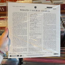 Load image into Gallery viewer, RAY CHARLES - WHAT’D I SAY (ANALOGUE PRODUCTIONS 2xLP)