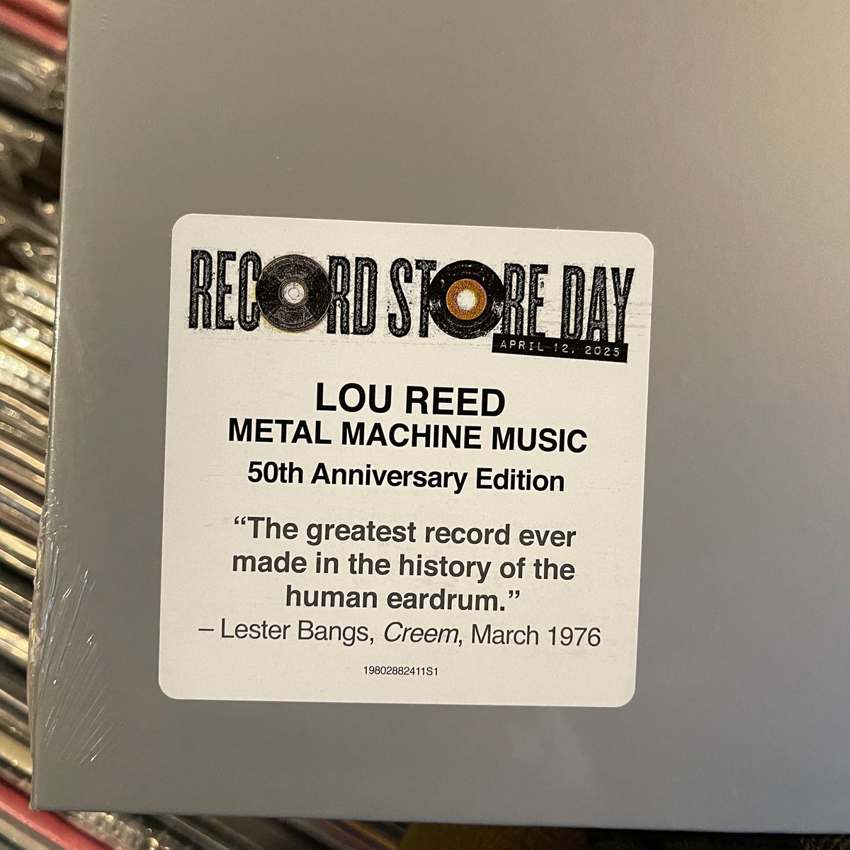 LOU REED - METAL MACHINE MUSIC [RSD25] (2xLP) – 10,000 Hz