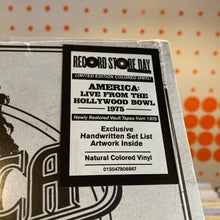 Load image into Gallery viewer, AMERICA - LIVE FROM THE HOLLYWOOD BOWL 1975 [RSD24] (2xLP)
