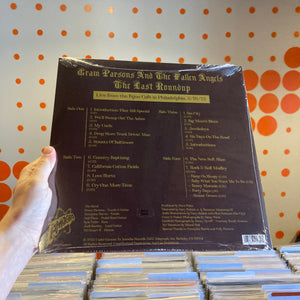 GRAM PARSONS AND THE FALLEN ANGELS - THE LAST ROUNDUP: LIVE FROM THE BIJOU CAFÉ IN PHILADELPHIA MARCH 16TH 1973 [RSDBF23] (2xLP)