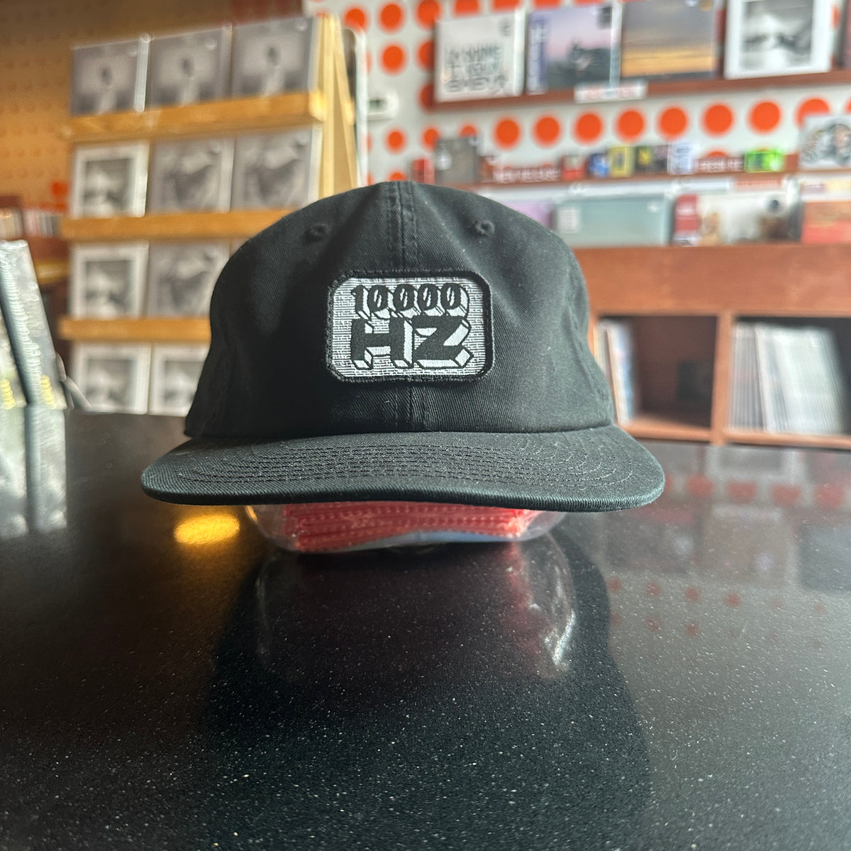 10,000 Hz PATCH CAP (BLK) – 10,000 Hz Records