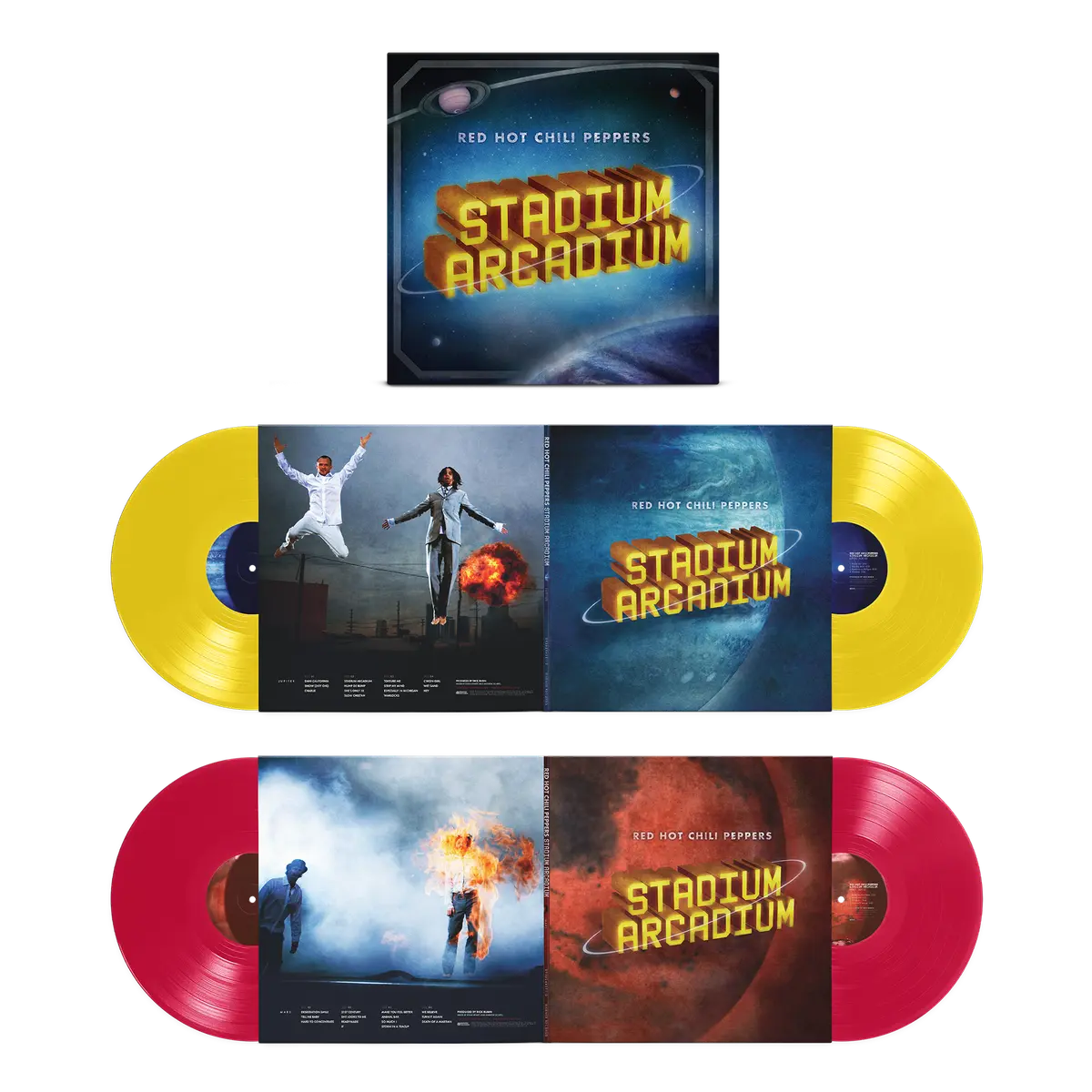 RED HOT CHILI PEPPERS - STADIUM ARCADIUM [20th ANNIVERSARY] (4xLP