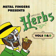 Load image into Gallery viewer, MF DOOM - METAL FINGERS PRESENTS: SPECIAL HERBS VOL. 9 & 0 (2xLP/CD/CASSETTE)