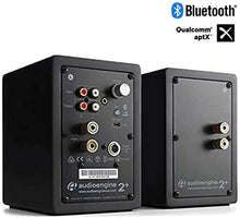 Load image into Gallery viewer, AUDIOENGINE A2+ POWERED SPEAKERS w/ BLUETOOTH (SATIN BLACK)