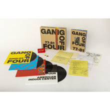 Load image into Gallery viewer, GANG OF FOUR - 77-81 (5xLP+CASSETTE+BOOK BOX SET)