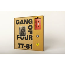 Load image into Gallery viewer, GANG OF FOUR - 77-81 (5xLP+CASSETTE+BOOK BOX SET)