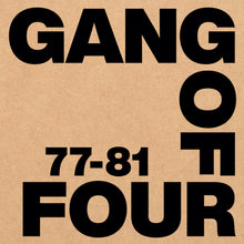 Load image into Gallery viewer, GANG OF FOUR - 77-81 (5xLP+CASSETTE+BOOK BOX SET)