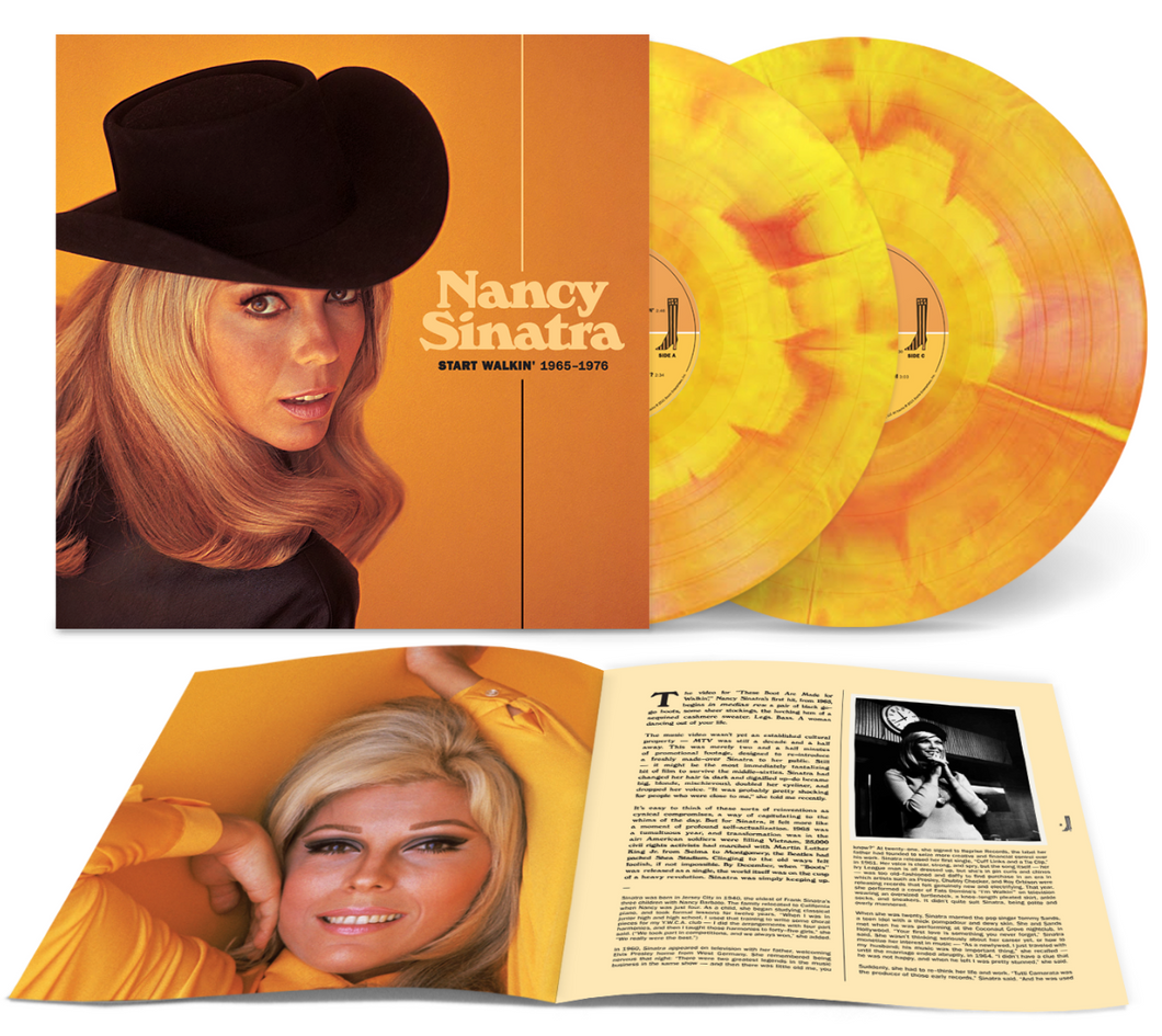 NANCY SINATRA - START WALKIN' 1965-1976 (2xLP/CASSETTE)