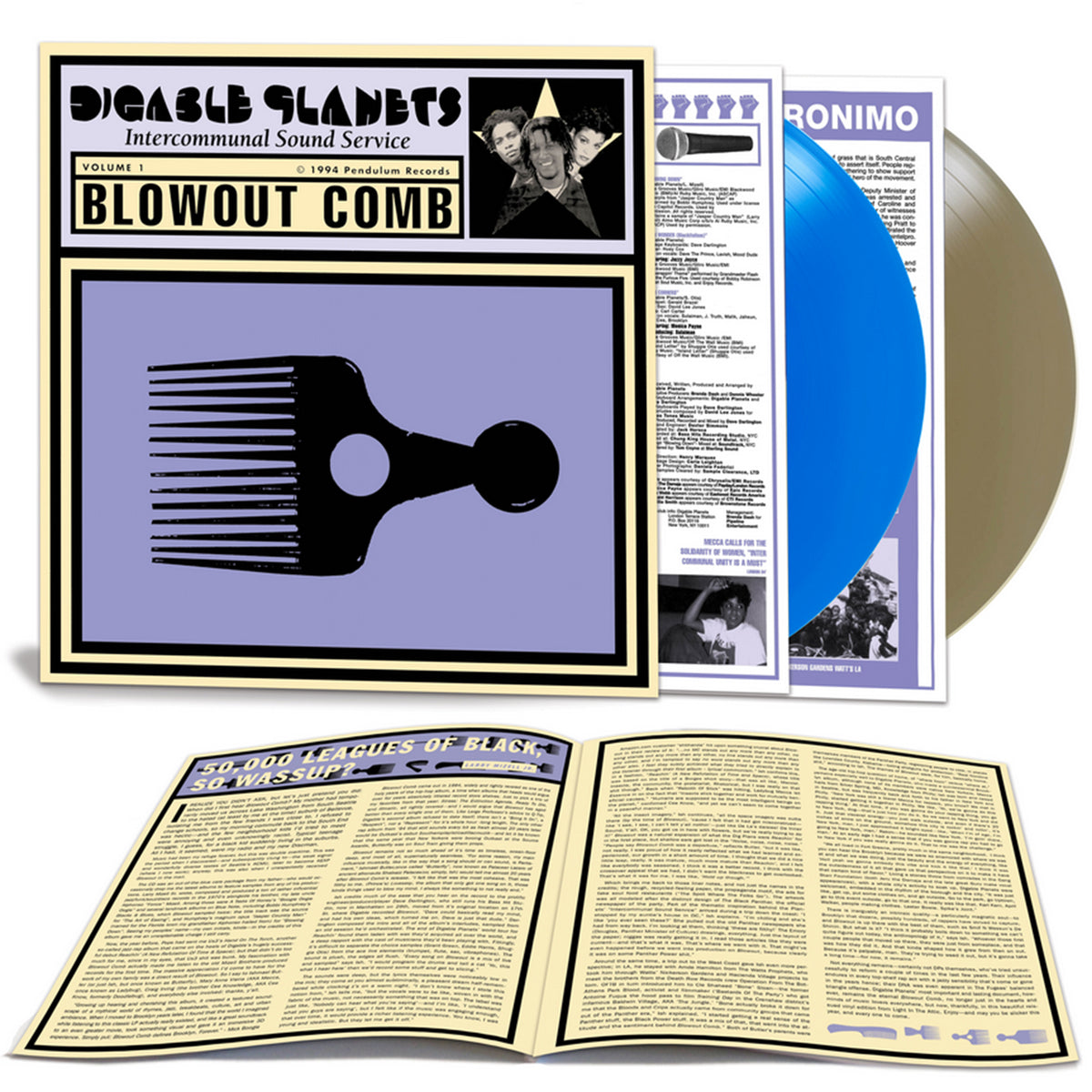 DIGABLE PLANETS - BLOWOUT COMB (2xLP/CD) – 10,000 Hz Records