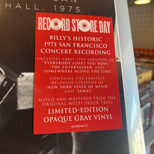 Load image into Gallery viewer, BILLY JOEL - LIVE AT THE GREAT AMERICAN MUSIC HALL - 1975 (2xLP)