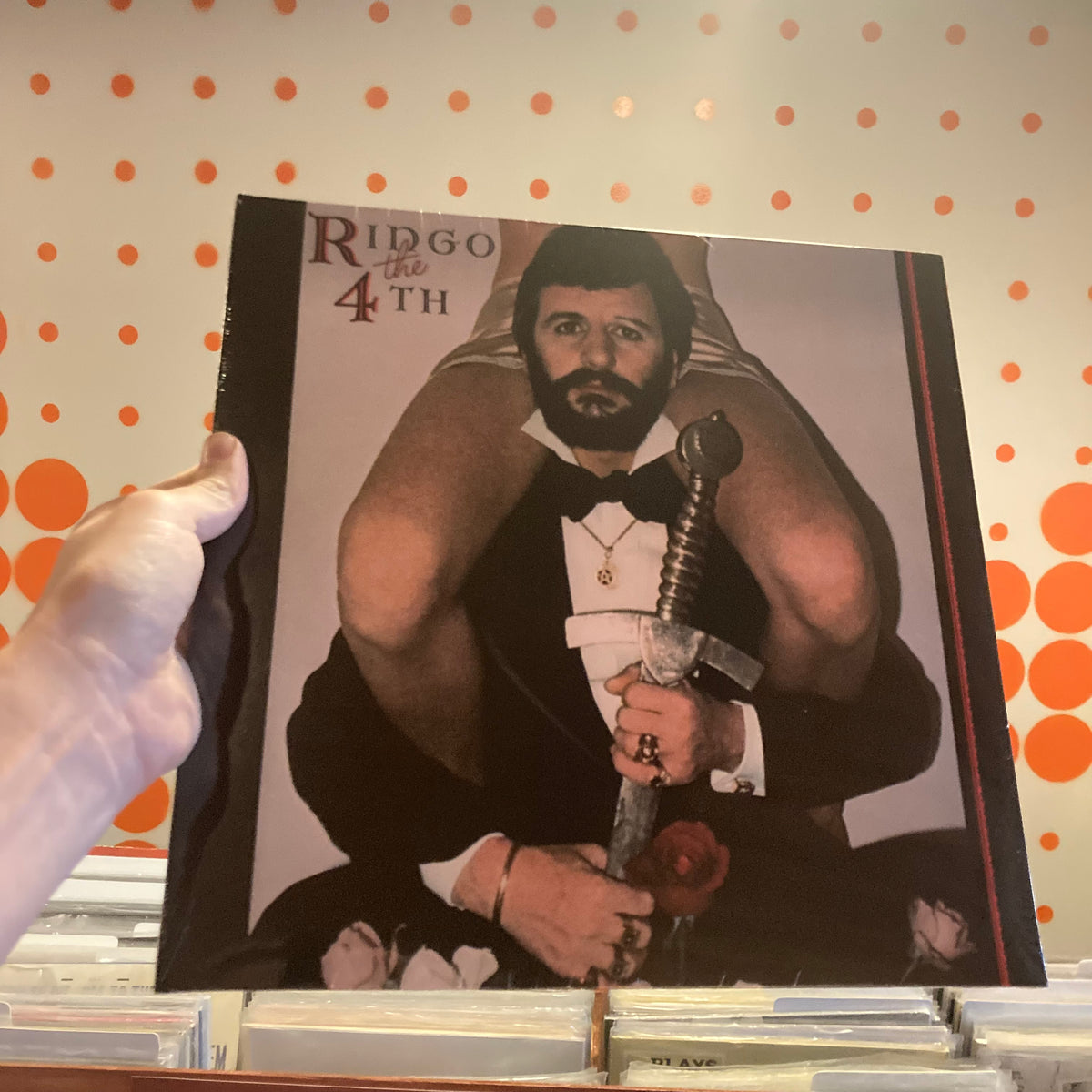 RINGO STARR - RINGO THE 4TH (LP) – 10,000 Hz Records