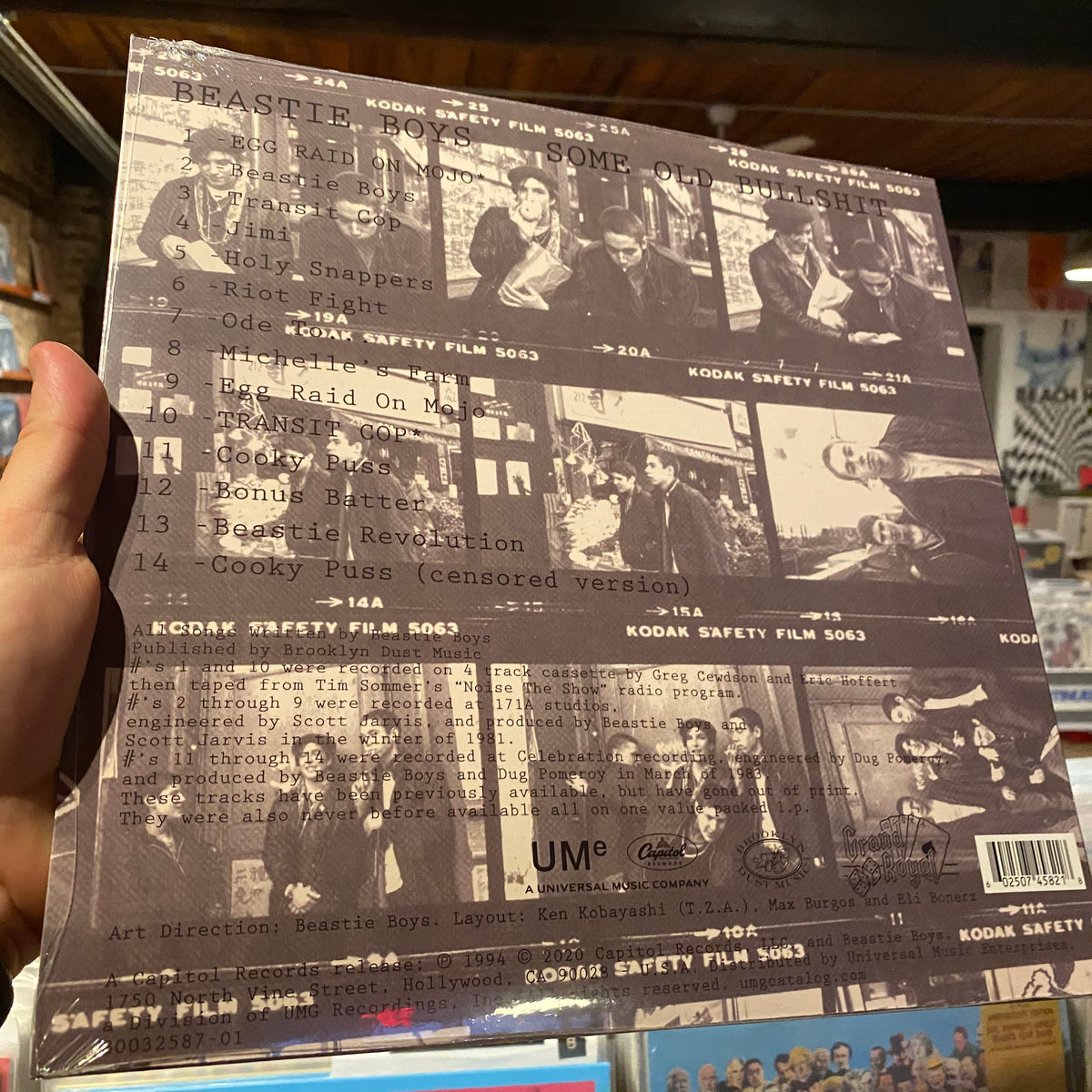BEASTIE BOYS - SOME OLD BULLSHIT (LP) – 10,000 Hz Records