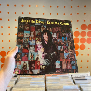 [USED] JESSE "ED" DAVIS - KEEP ME COMIN' (LP+7")