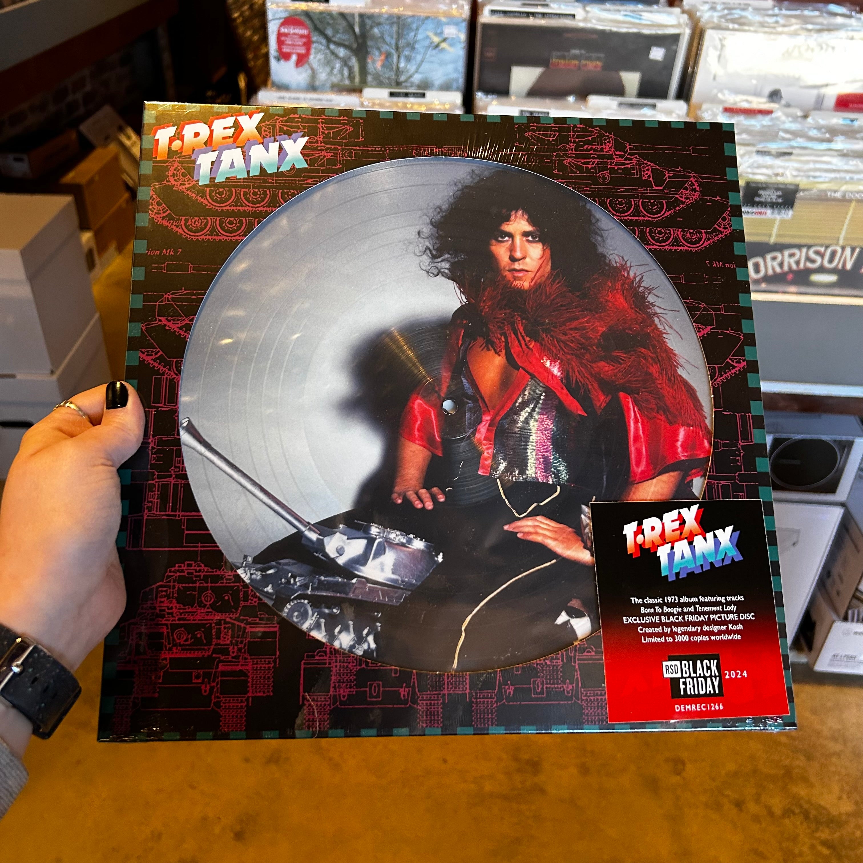 T. REX - TANX [RSDBF24] (PIC DISC LP) – 10,000 Hz Records