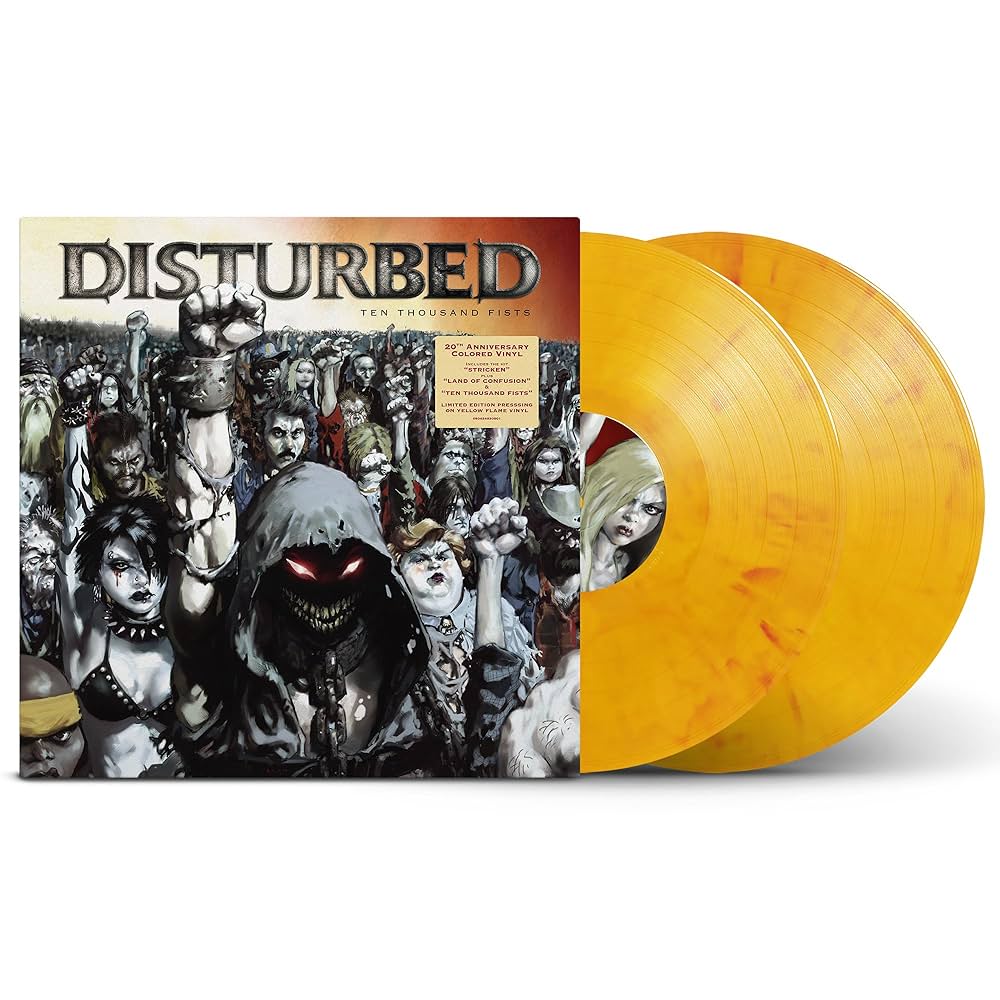 DISTURBED - TEN THOUSAND FISTS [20th ANNIVERSARY] (2xLP)