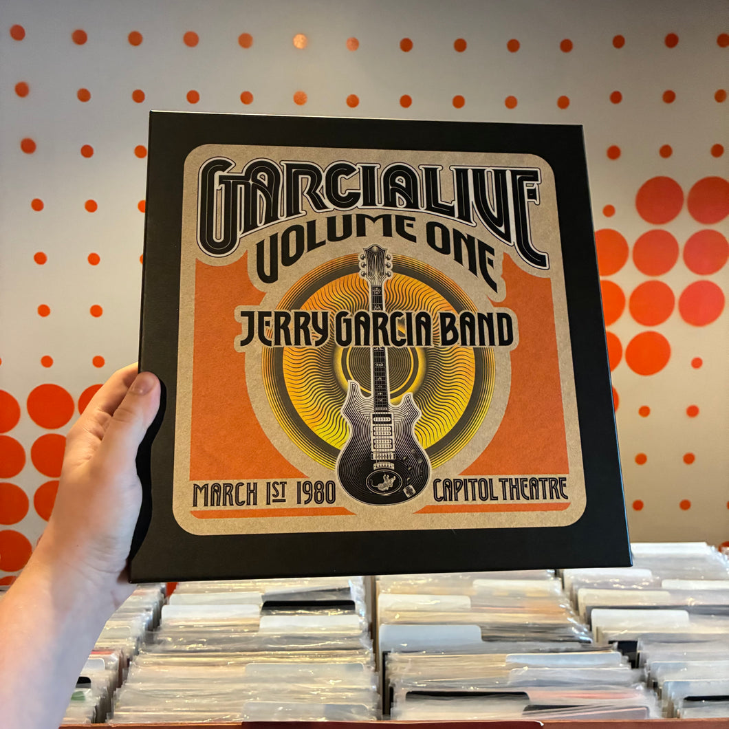 [USED] JERRY GARCIA BAND - GARCIA LIVE VOLUME ONE: MARCH 1ST 1980, CAPITOL THEATRE (5xLP BOX SET)