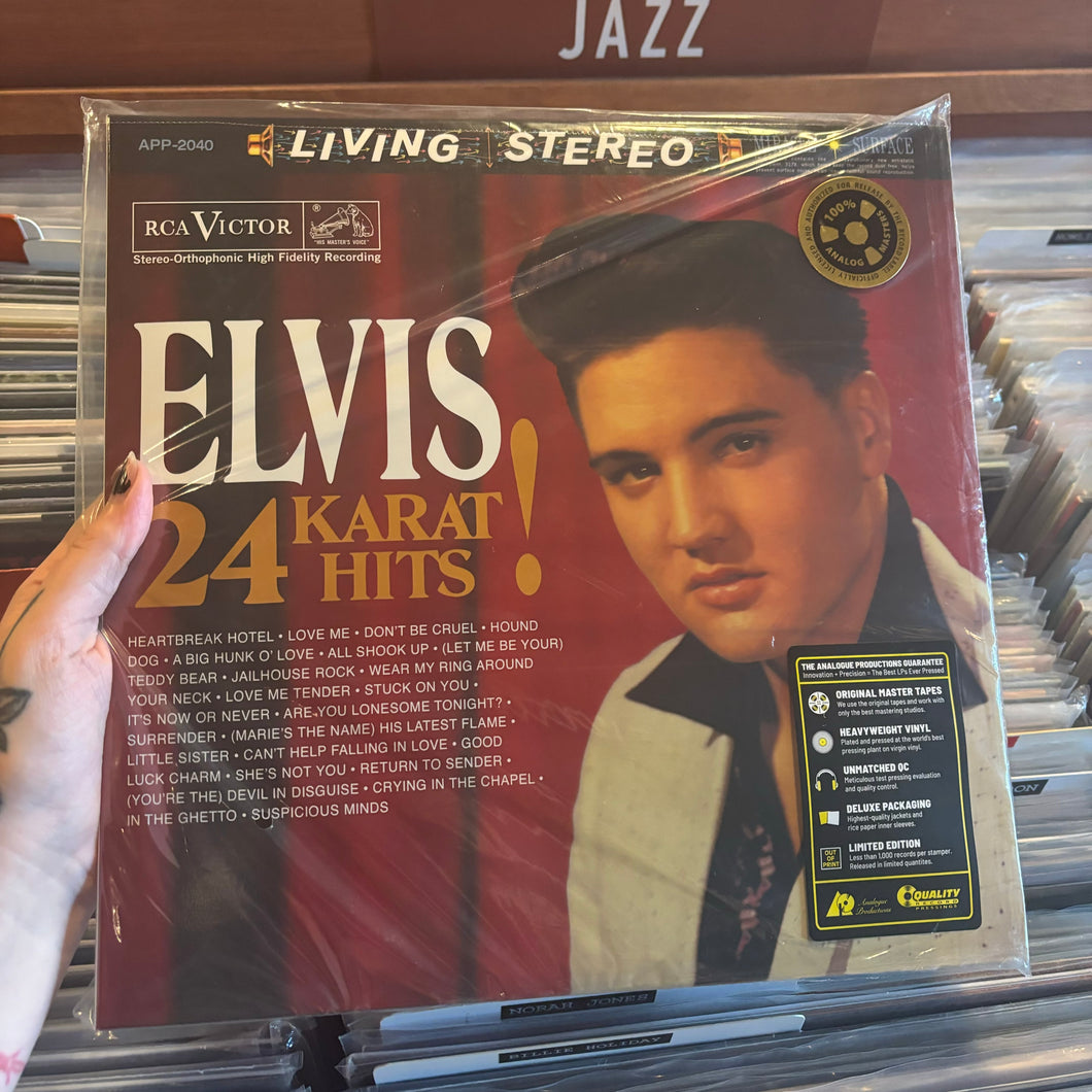 ELVIS PRESLEY - 24 KARAT HITS (ANALOGUE PRODUCTIONS 3xLP)