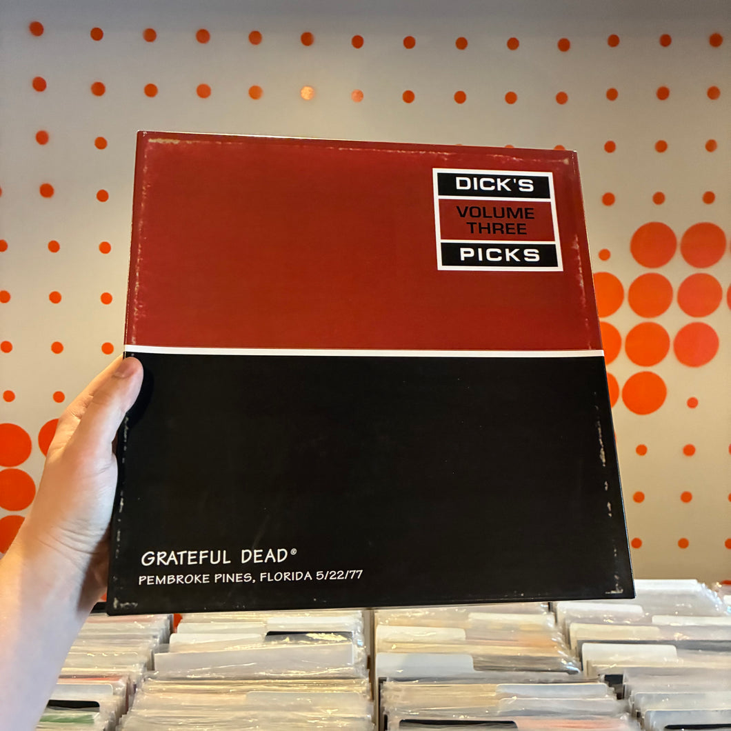 [USED] GRATEFUL DEAD - DICK'S PICKS VOLUME THREE: PEMPROKE PINES, FLORIDA 5/22/77 (4xLP BOX SET)