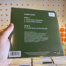 Load image into Gallery viewer, ANDERSON .PAAK - COME DOWN [RSD25] (7&quot;)
