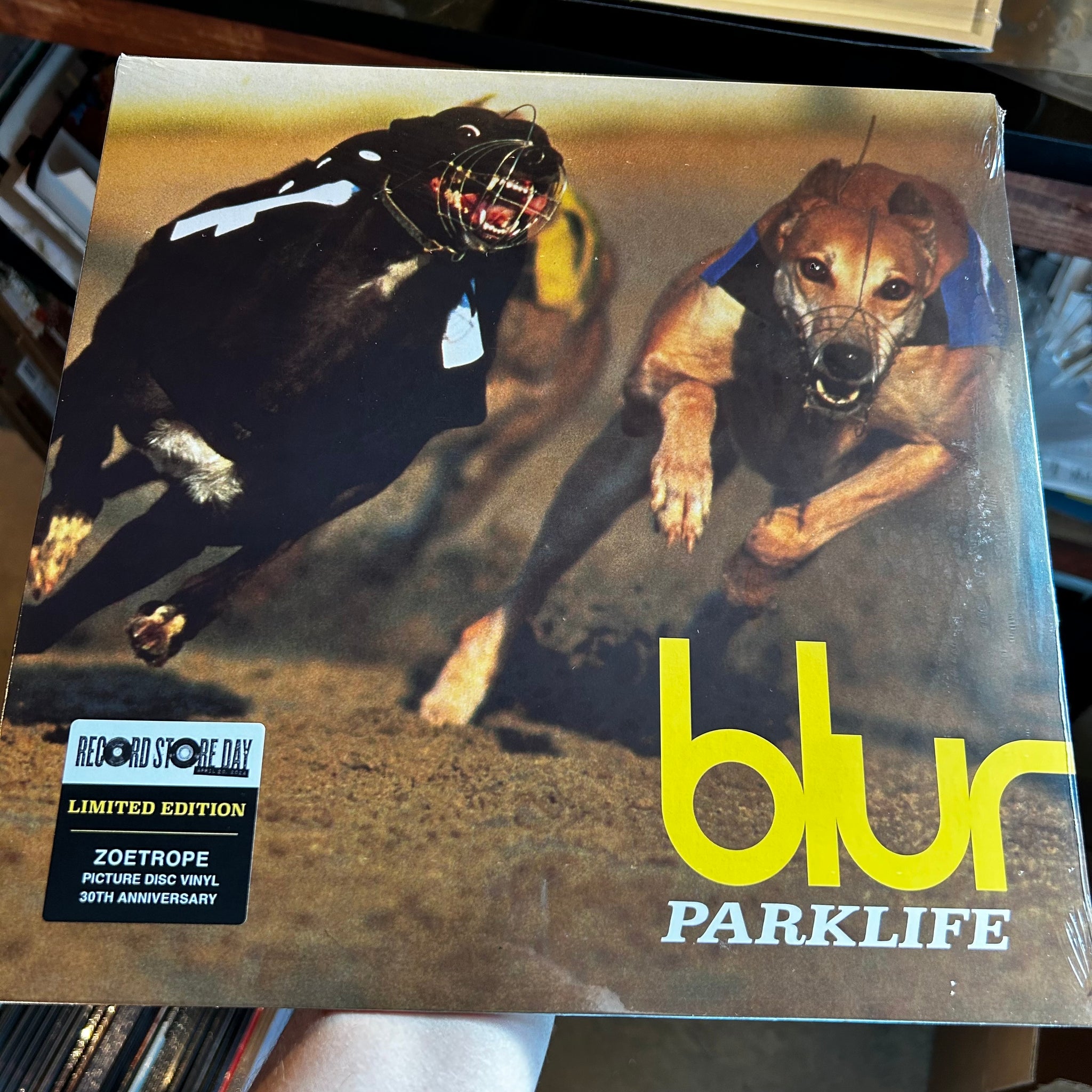 BLUR - PARKLIFE (30TH ANNIVERSARY ZOETROPE PIC DISC LP) [RSD24 ...