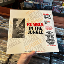 Load image into Gallery viewer, V/A - SOUL JAZZ PRESENTS: RUMBLE IN THE JUNGLE [RSD25] (2xLP)
