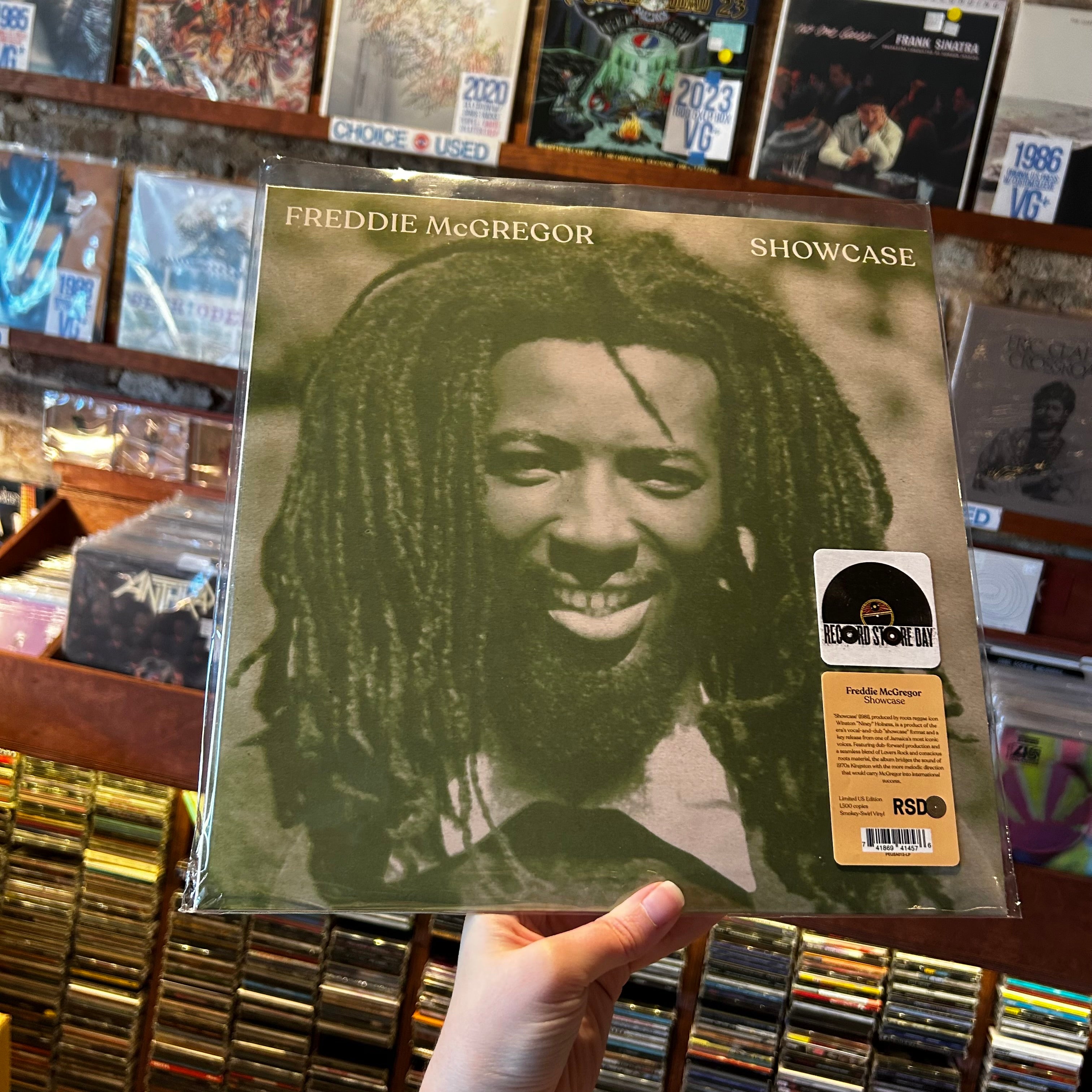 FREDDIE MCGREGOR - SHOWCASE [RSD26] (LP) – 10,000 Hz Records