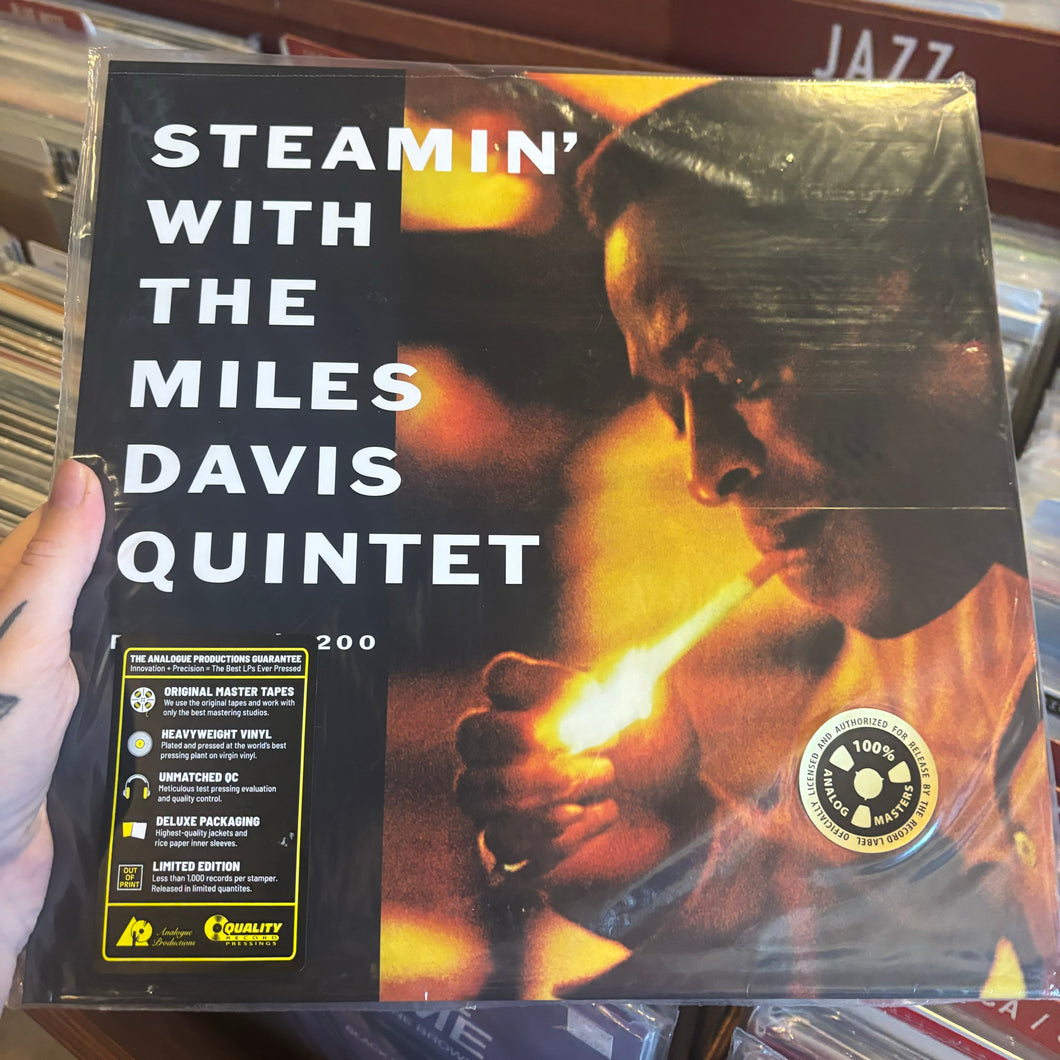 MILES DAVIS - STEAMIN' WITH THE MILES DAVIS QUINTET (ANALOGUE PRODUCTIONS LP)