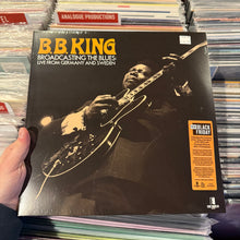 Load image into Gallery viewer, B.B. KING - BROADCASTING THE BLUES: LIVE FROM GERMANY AND SWEDEN [RSDBF25] (2xLP)
