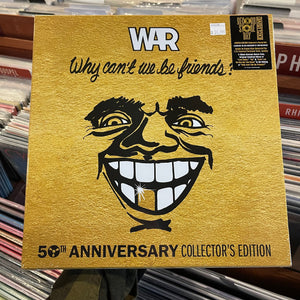 WAR - WHY CAN'T WE BE FRIENDS: 50TH ANNIVERSARY COLLECTOR'S EDITION [RSD25] (3xLP)