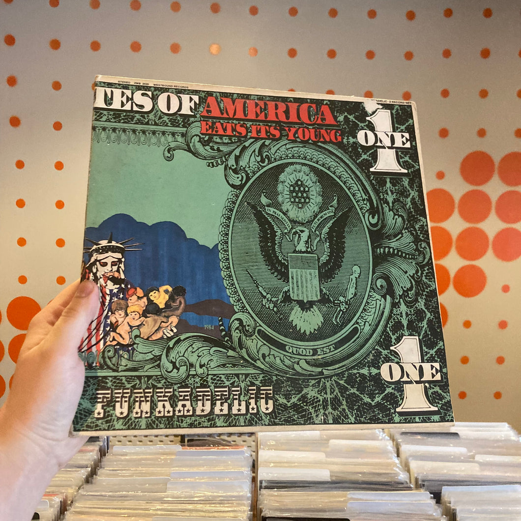 [USED] FUNKADELIC - AMERICA EATS ITS YOUNG (2xLP)