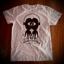 Load image into Gallery viewer, TWIN THOUSAND Hz T-SHIRT [ORCHID w/ BLACK]
