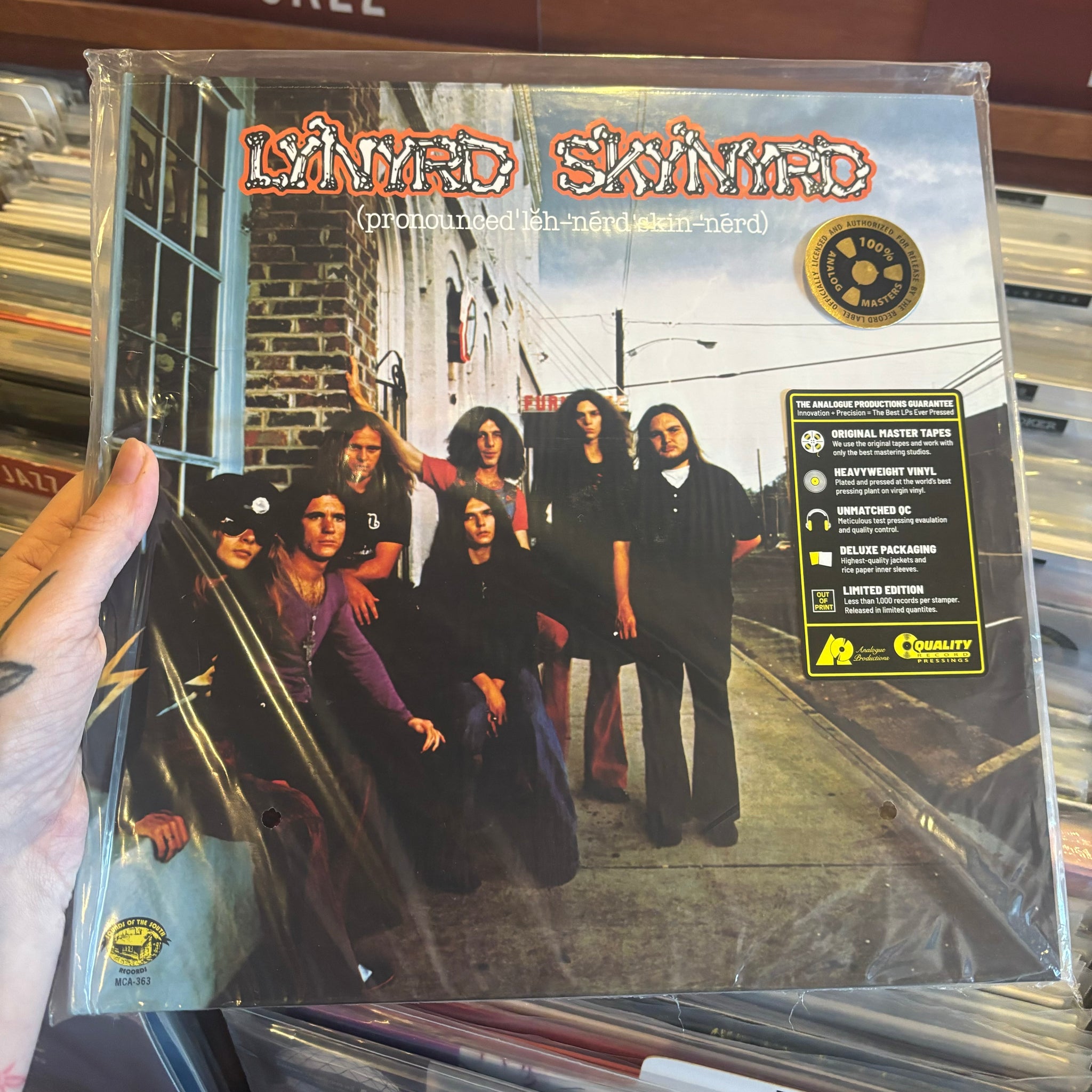 Lynyrd Skynyrd ‎– (pronounced'lĕh-'nérd'skin-'nérd) Limited Edition, popular Analogue