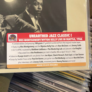 WES MONTGOMERY & WYNTON KELLY TRIO - SMOKIN' IN SEATTLE: LIVE AT THE PENTHOUSE [RSD25] (LP)