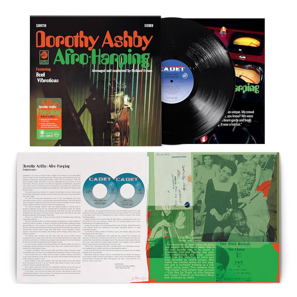 DOROTHY ASHBY - AFRO-HARPING (DLX 2xLP/CD)