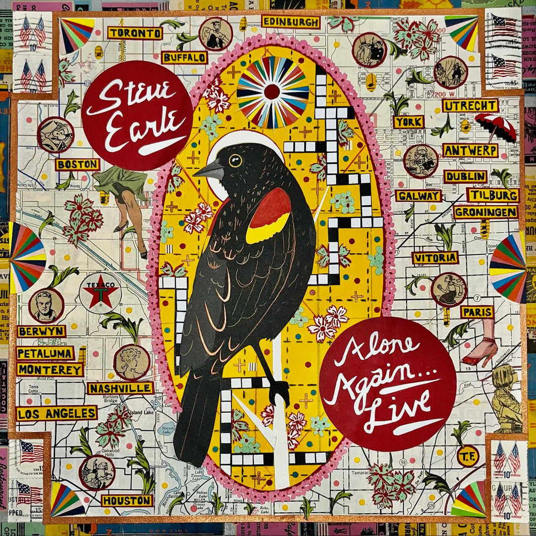 STEVE EARLE - ALONE AGAIN [LIVE] (LP)