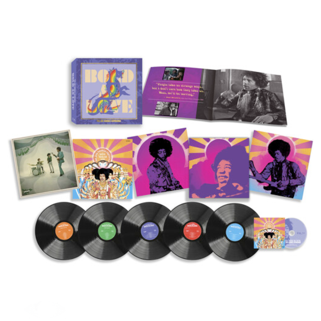 JIMI HENDRIX EXPERIENCE - BOLD AS LOVE (5xLP+BLU RAY BOX SET)