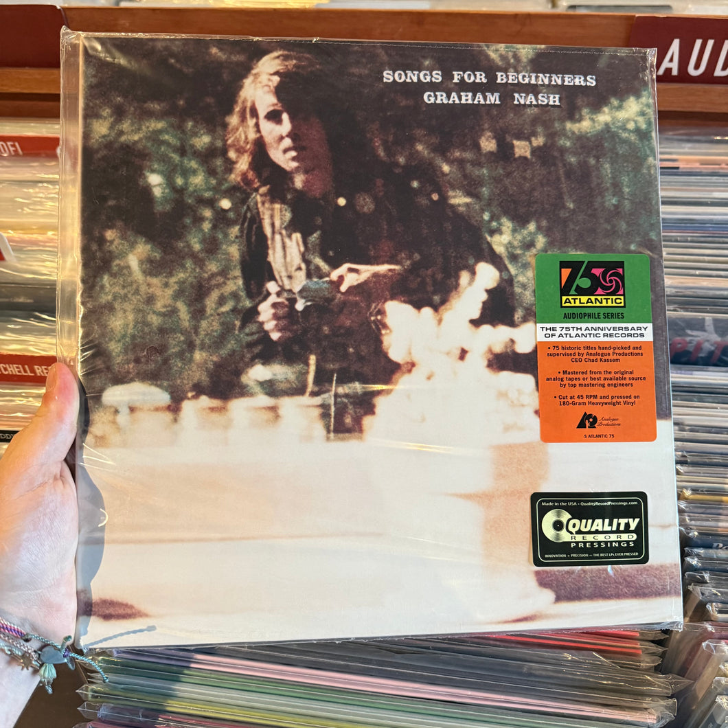 GRAHAM NASH - SONGS FOR BEGINNERS (ANALOGUE PRODUCTIONS 2xLP)
