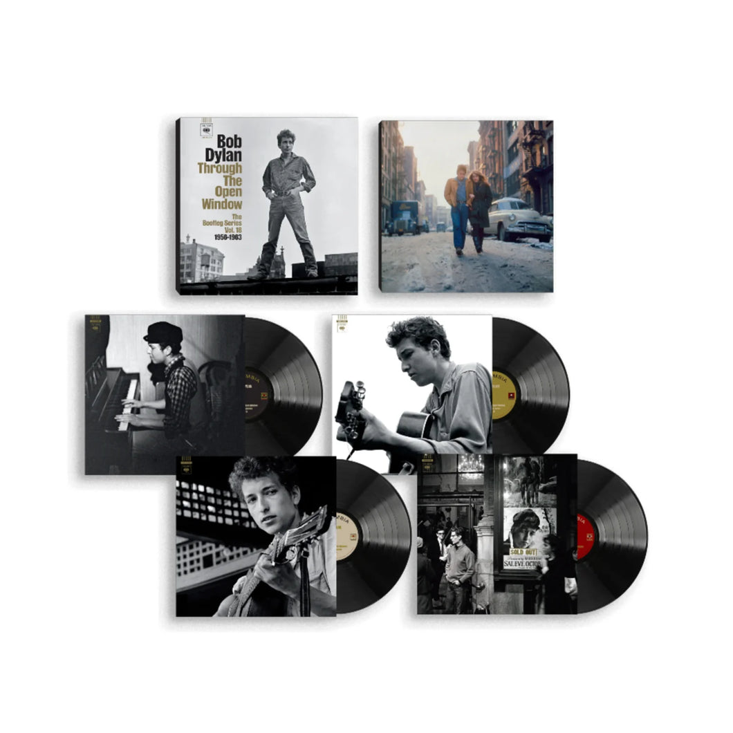BOB DYLAN - THE BOOTLEG SERIES VOL. 18: THROUGH THE OPEN WINDOW [1956-1963] (4xLP/2xCD/8xCD)