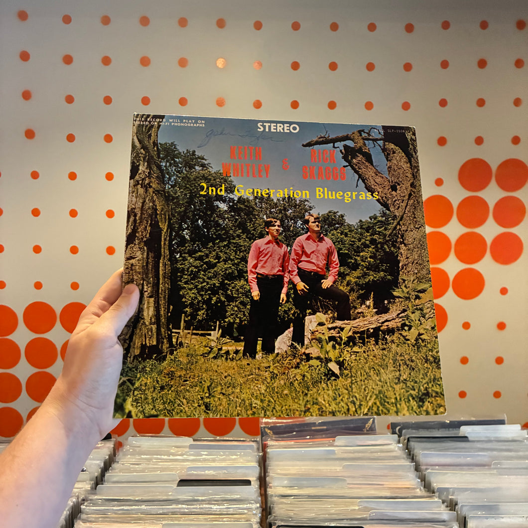 [USED] KEITH WHITLEY & RICKY SKAGGS - 2ND GENERATION BLUEGRASS (LP)