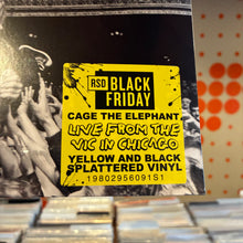 Load image into Gallery viewer, CAGE THE ELEPHANT - LIVE FROM THE VIC IN CHICAGO [RSDBF25] (2xLP)
