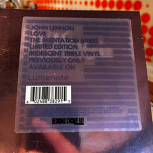 Load image into Gallery viewer, JOHN LENNON - LOVE MEDITATION MIXES  [RSD26] (3xLP)
