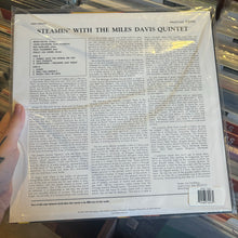 Load image into Gallery viewer, MILES DAVIS - STEAMIN' WITH THE MILES DAVIS QUINTET (ANALOGUE PRODUCTIONS LP)
