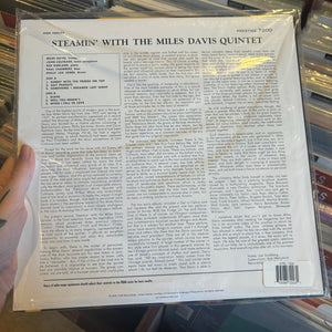 MILES DAVIS - STEAMIN' WITH THE MILES DAVIS QUINTET (ANALOGUE PRODUCTIONS LP)