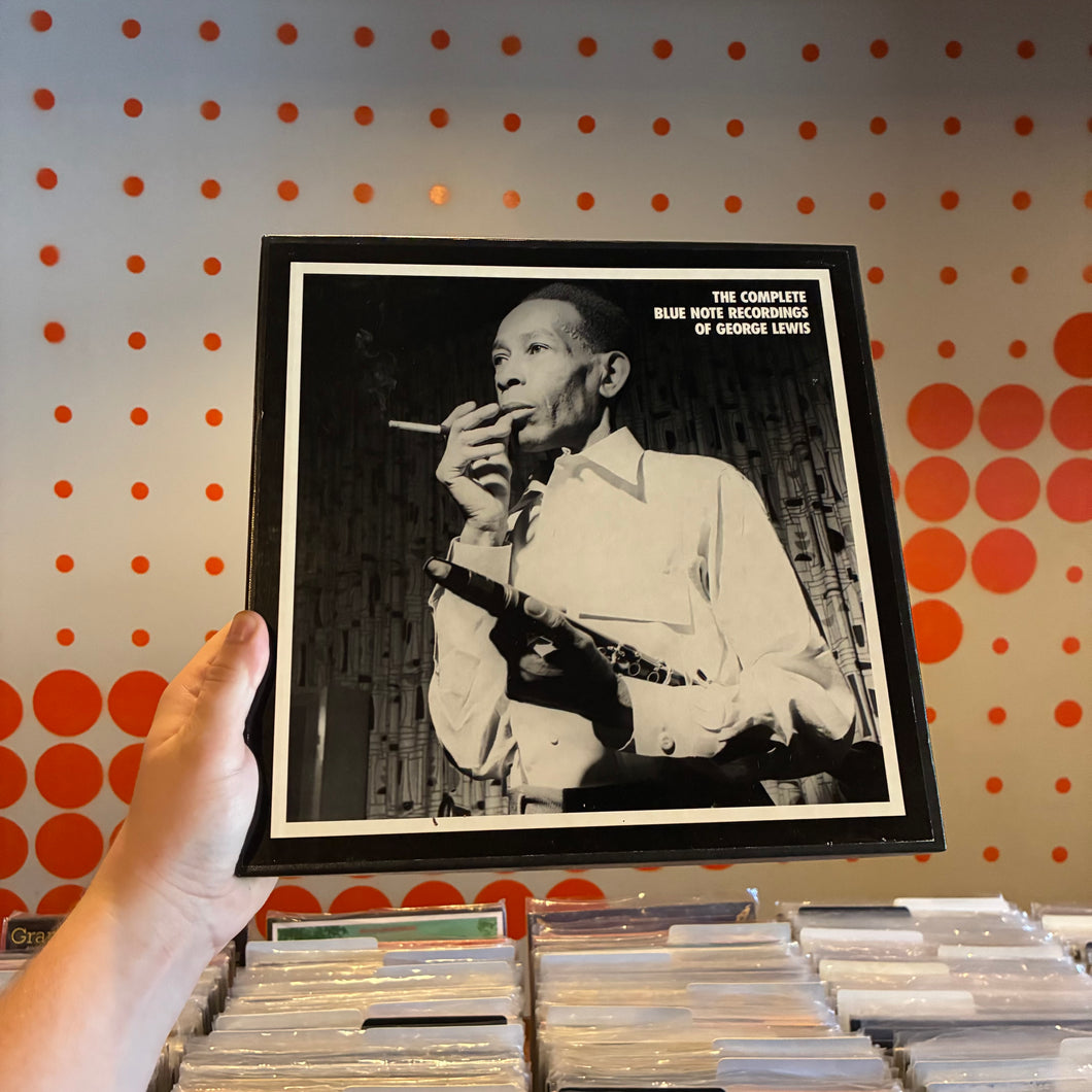 [USED] GEORGE LEWIS - THE COMPLETE BLUE NOTE RECORDINGS OF GEORGE LEWIS (3xCD BOX SET)