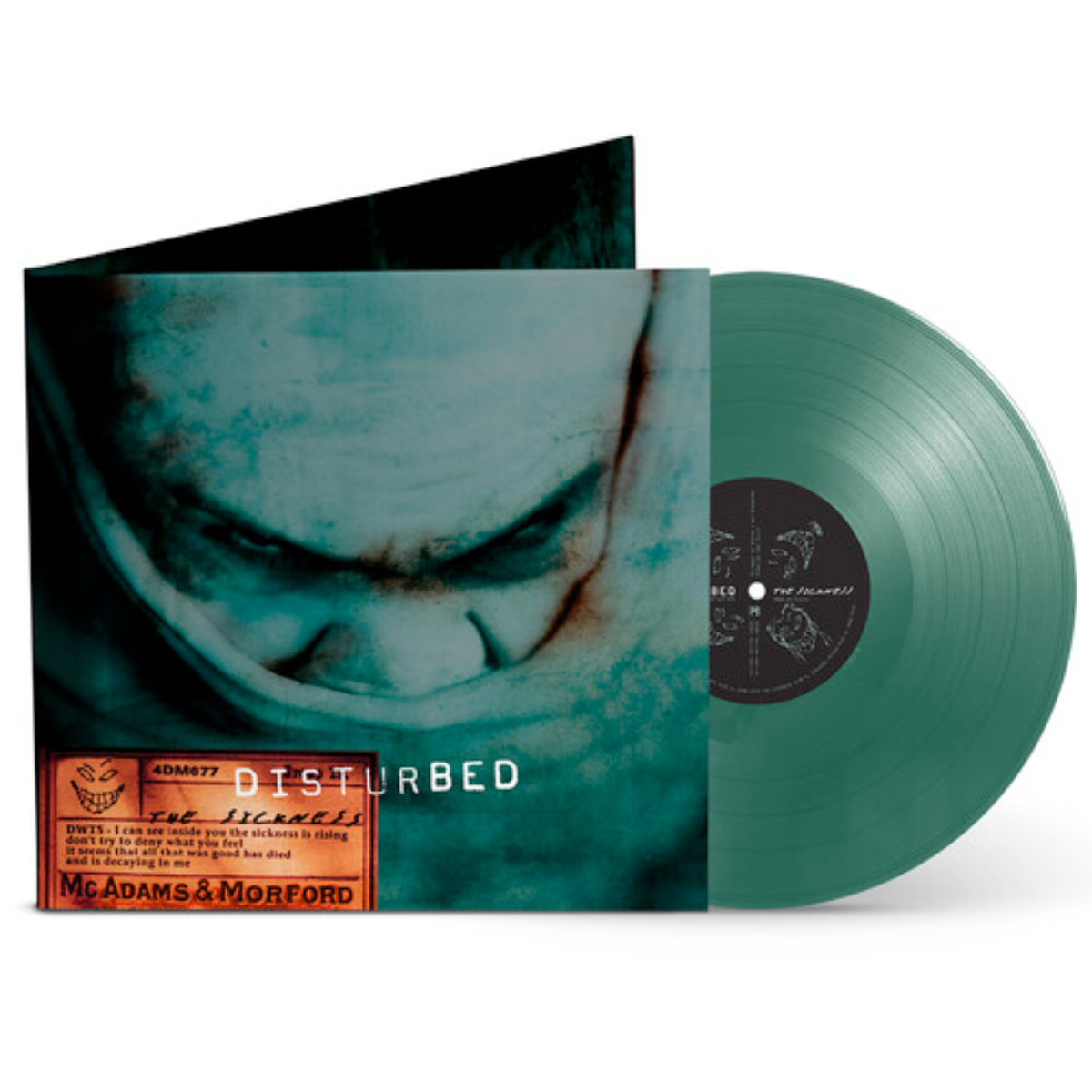 DISTURBED - THE SICKNESS [25TH ANNIVERSARY] (LP) – 10,000 Hz Records