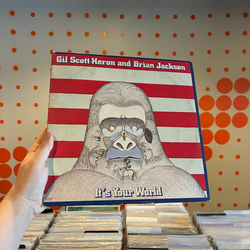 [USED] GIL SCOTT-HERON AND BRIAN JACKSON - IT'S YOUR WORLD (2xLP)