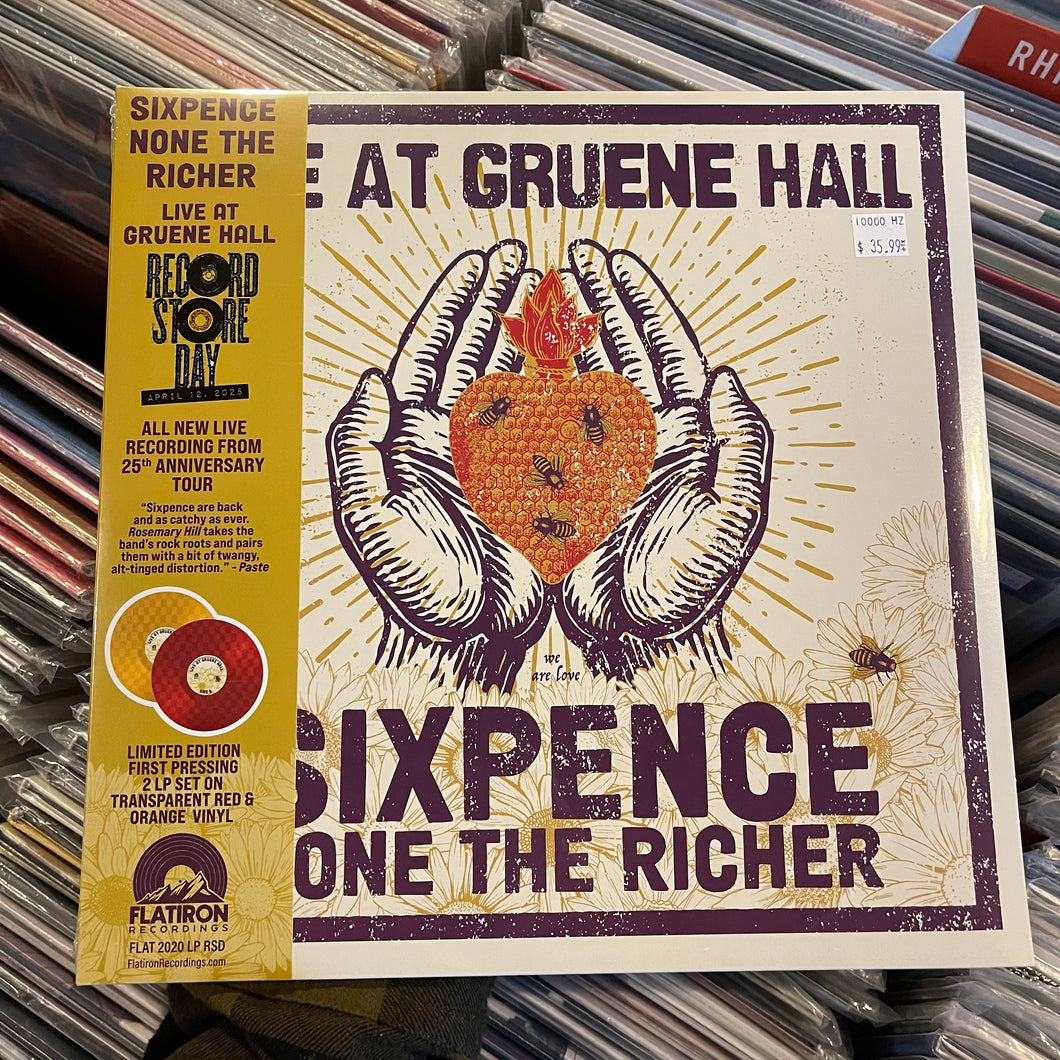 SIXPENCE NONE THE RICHER - LIVE AT GRUENE HALL  [RSD25] (2xLP)