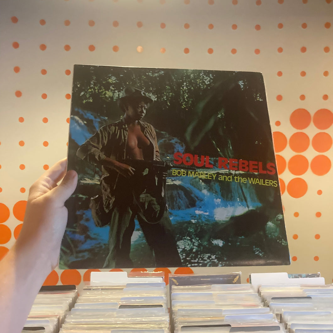 [USED] BOB MARLEY AND THE WAILERS - SOUL REBELS (LP)