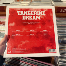 Load image into Gallery viewer, TANGERINE DREAM - LIVE AT PLACE DES ARTS, MONTREAL APRIL 10, 1977 [RSDBF25] (3xLP)

